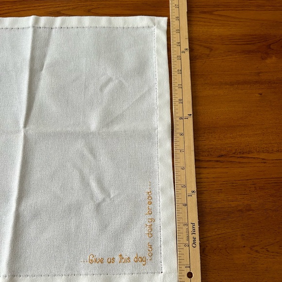 Give Us Our Daily Bread Basket Liner - Picture 2 of 7